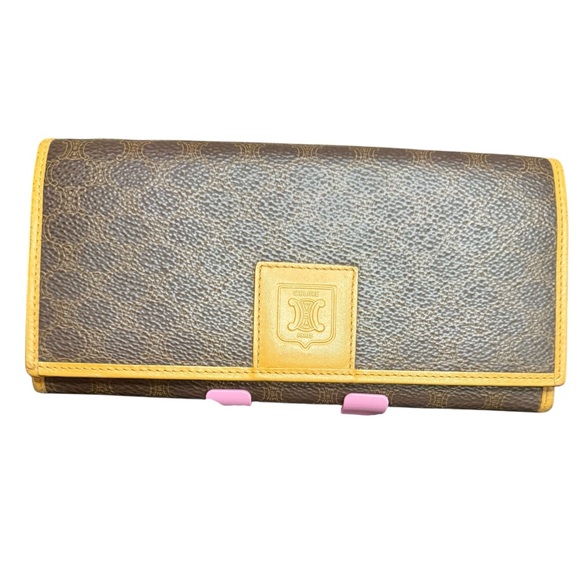 Celine Handbags - Vintage Celine Long Wallet